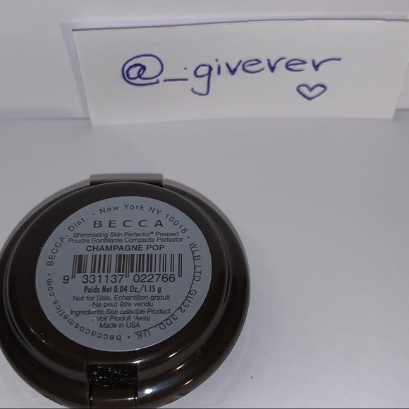 Champagne Pop BECCA Shimmering Skin Perfector Pressed Mini - Picture 5 of 14